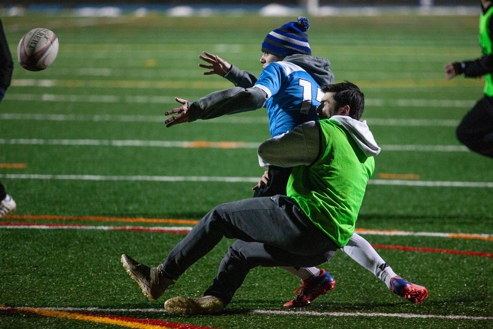 Me playing rugby