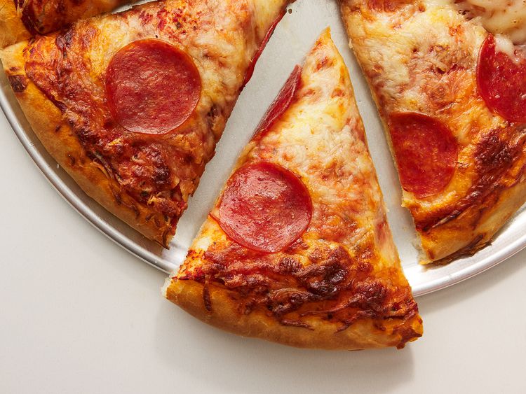 finished pizza